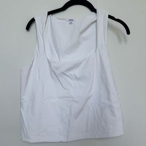 Seamless White Tank Top - Garage